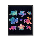 Sea turtle Framed Canvas Print Gallery Image 6