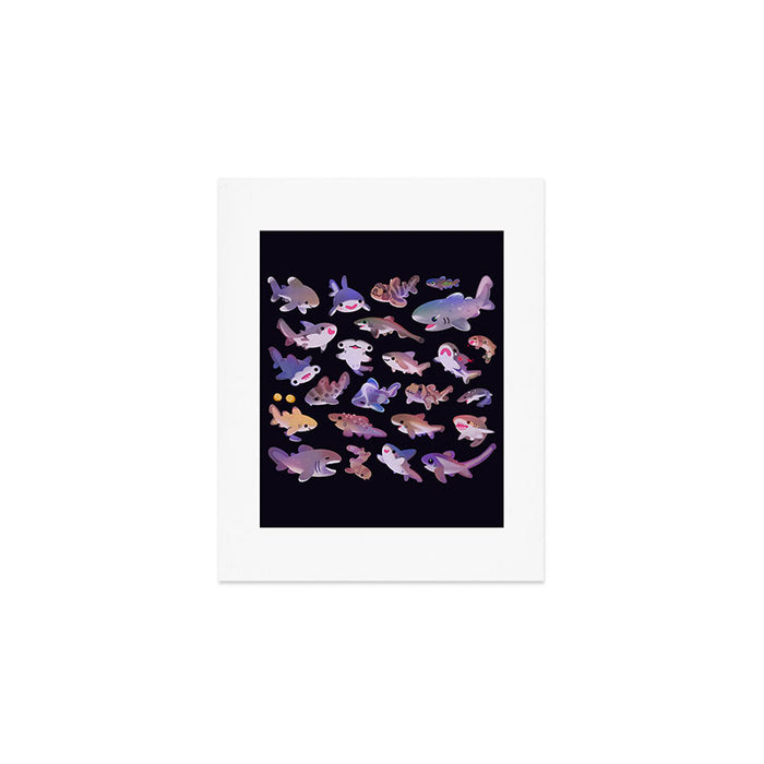 Shark day 2 Art Print Gallery Image 1