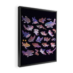Shark day 2 Framed Canvas Print Gallery Image 2