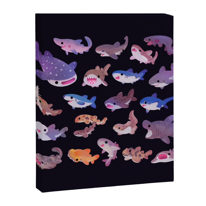 Shark day Canvas Print Gallery Image 1