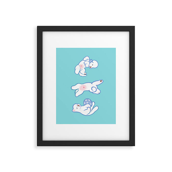 Sleeping Yallet Framed Art Print Gallery Image 1