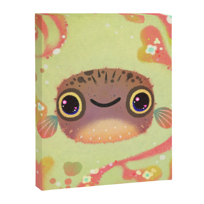 Smiling puffer Canvas Print Gallery Image 1