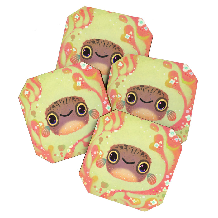Smiling puffer Coaster Gallery Image 1