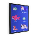 smol frens Framed Canvas Print Gallery Image 2
