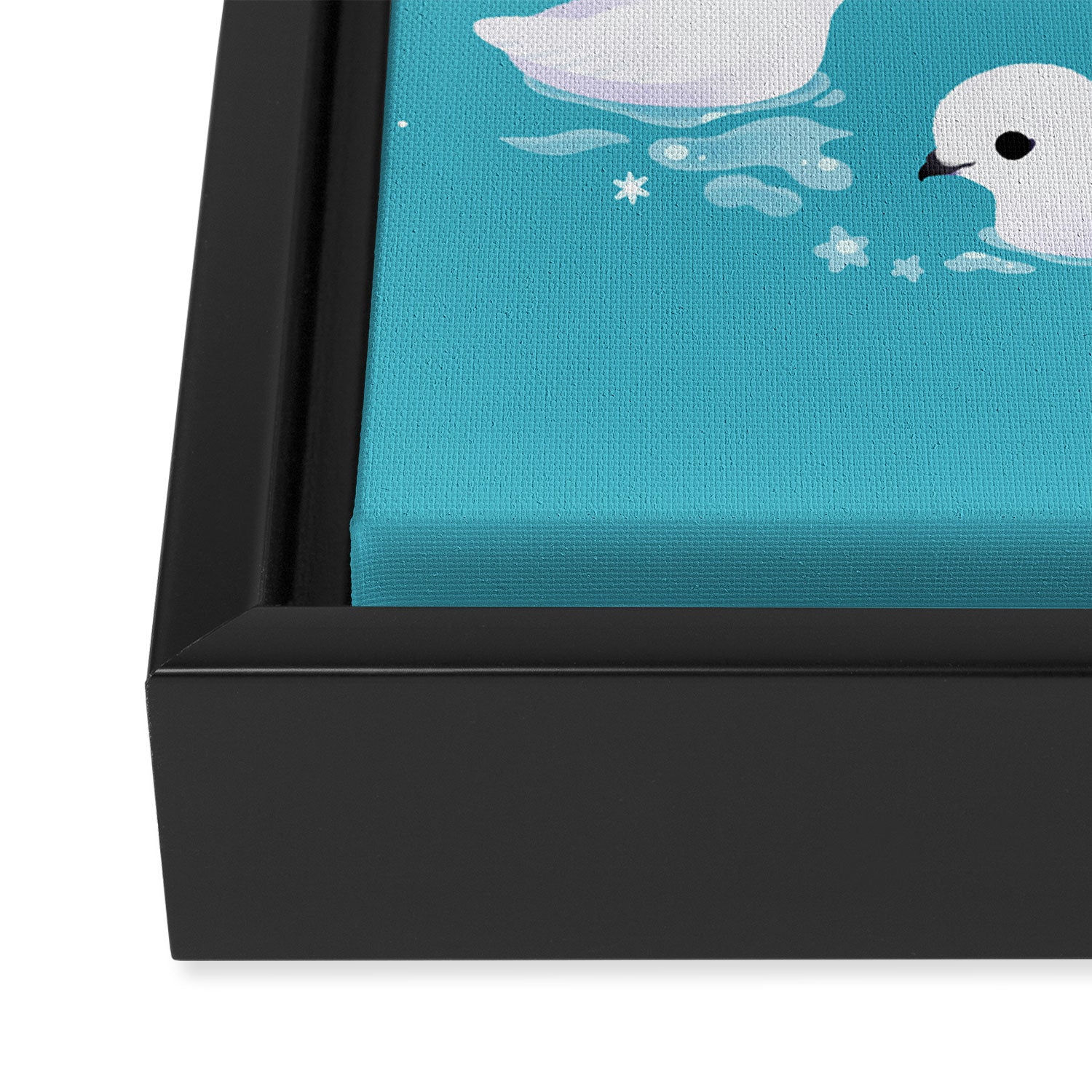 Snow petrel Framed Canvas Print Gallery Image 3