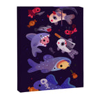 Spooky Cory cats Canvas Print Gallery Image 6