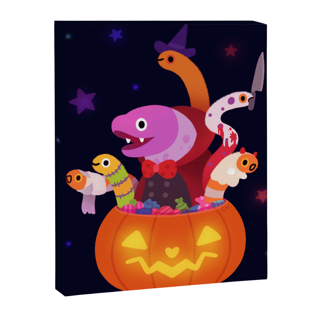 Spooky eels Canvas Print Gallery Image 6