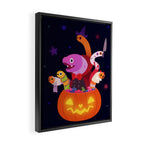 Spooky eels Framed Canvas Print Gallery Image 2