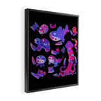 Stabby marine life Framed Canvas Print Gallery Image 2