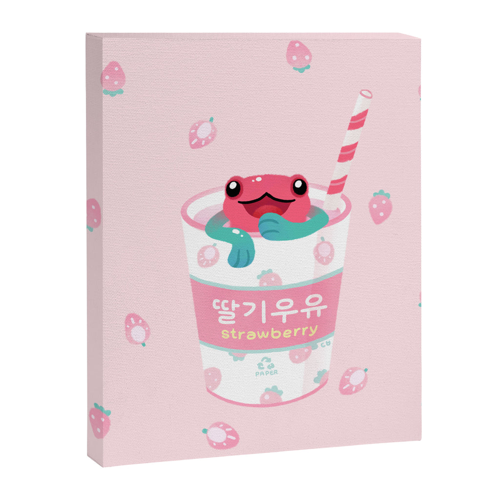 Strawberry poison milk 2 Canvas Print Gallery Image 8