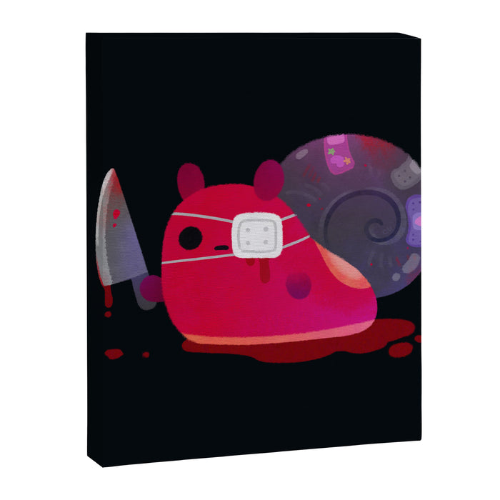 super cute snail Canvas Print Gallery Image 1