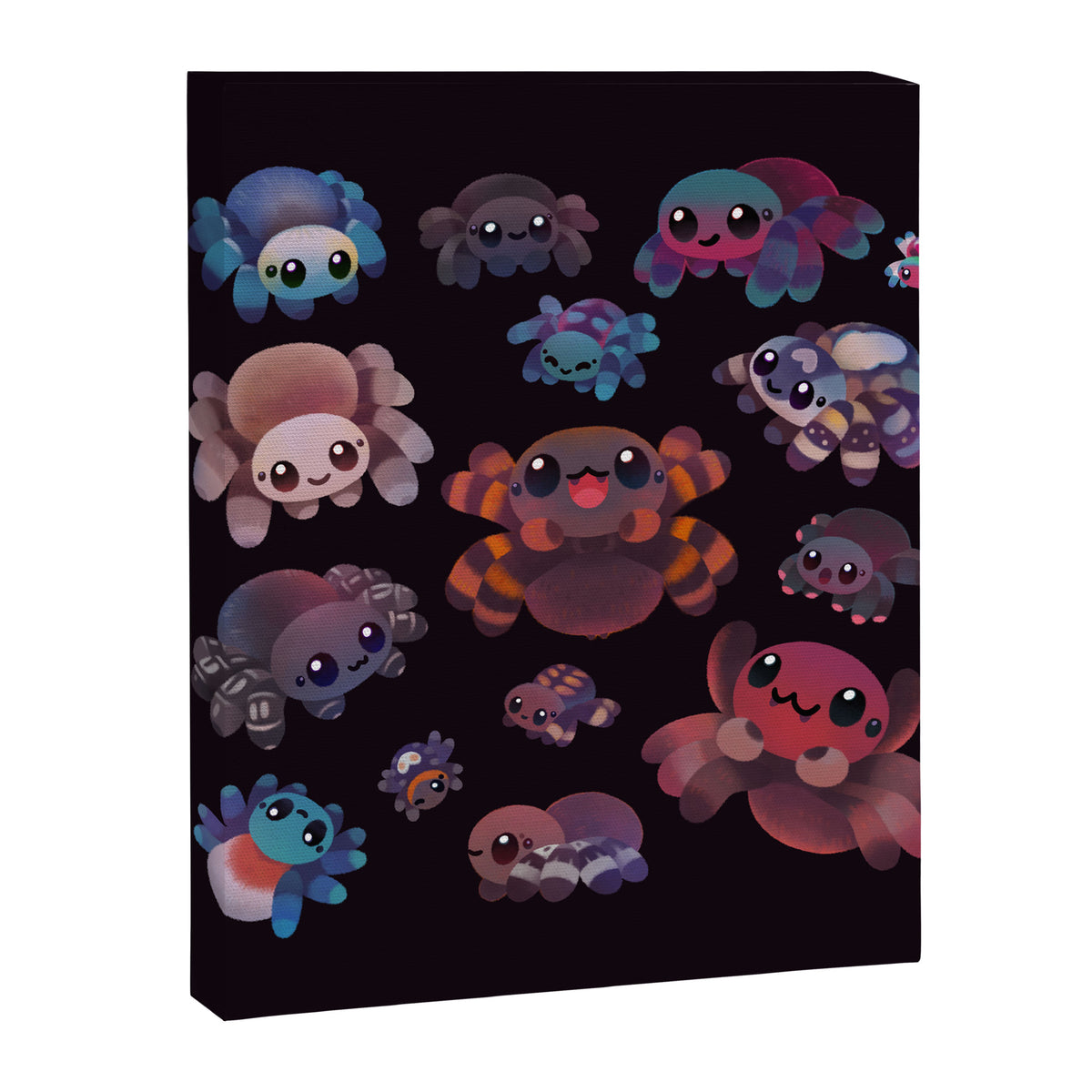 Tarantulas - dark Canvas Print Gallery Image 6