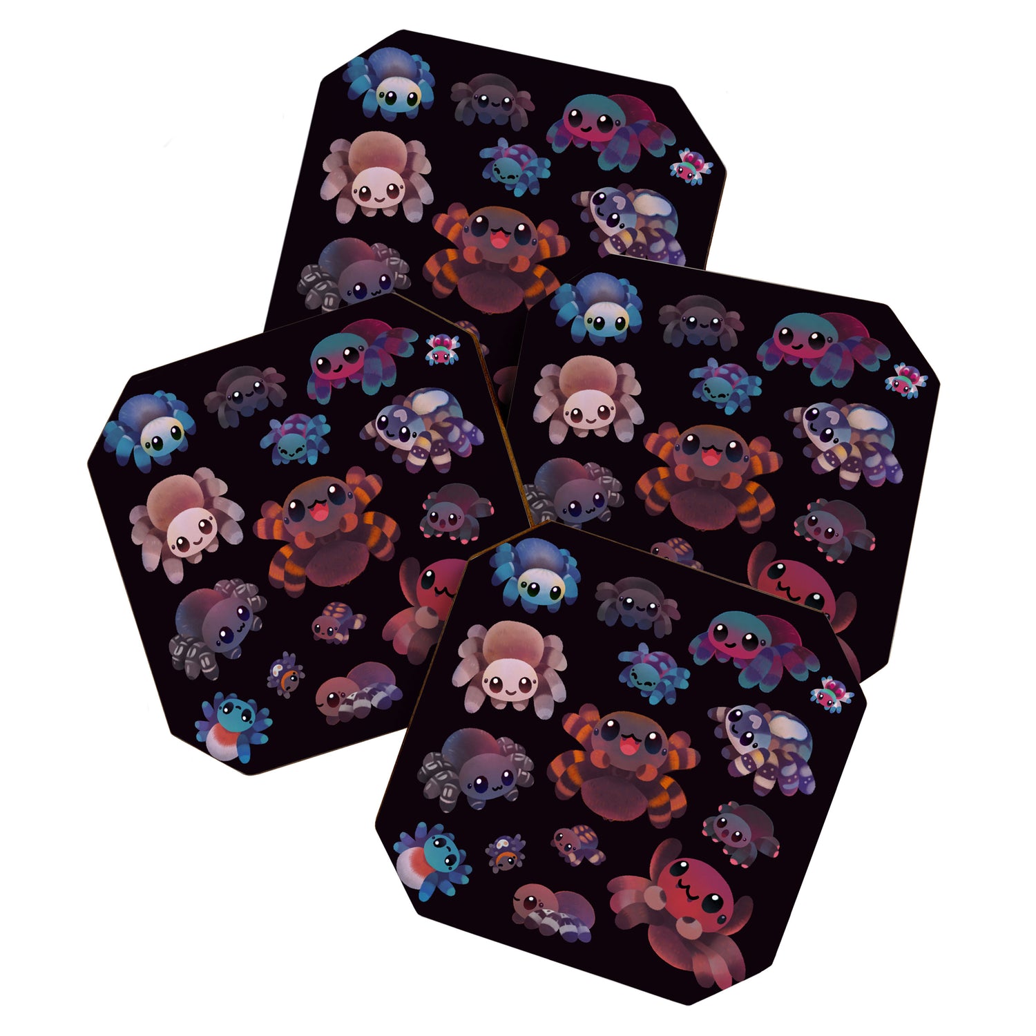 Tarantulas - dark Coaster Gallery Image 1
