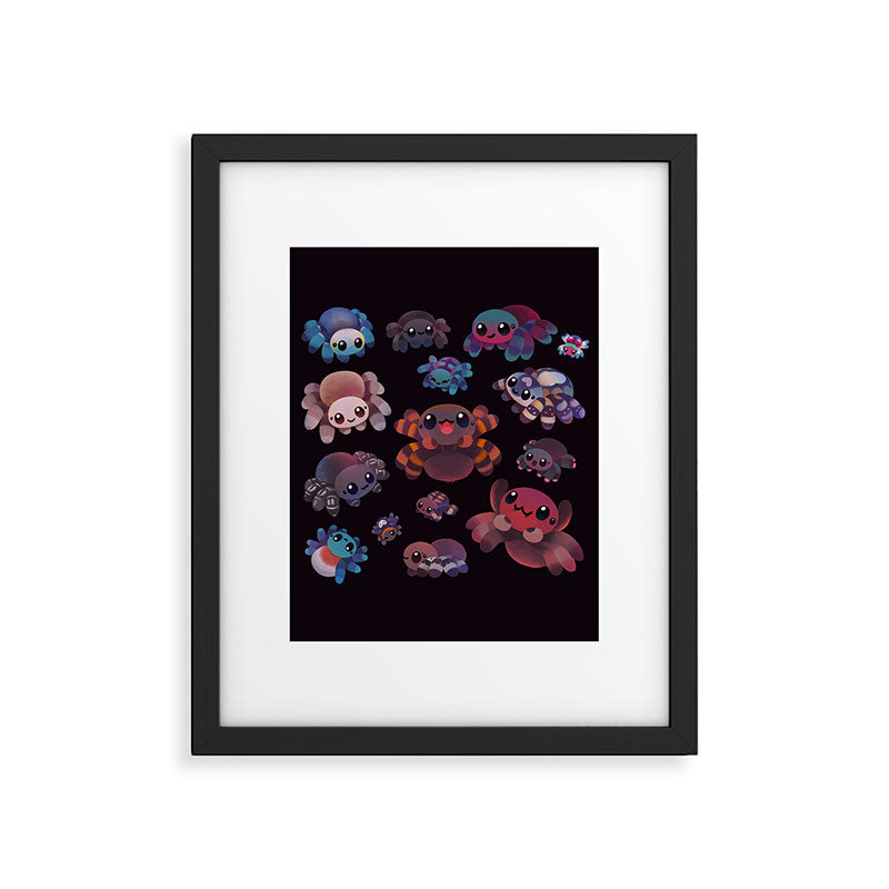 Tarantulas - dark Framed Art Print Gallery Image 5