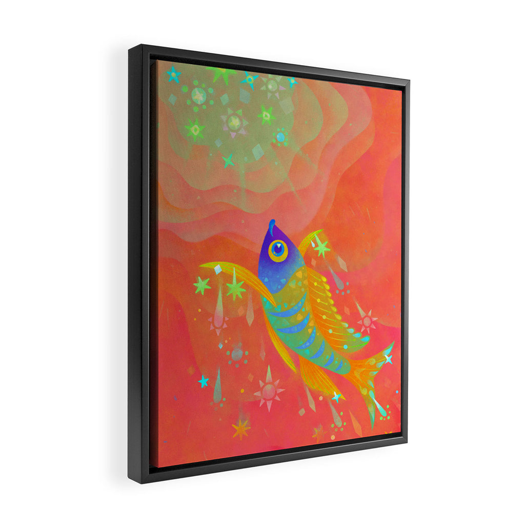 The sunshine Framed Canvas Print Gallery Image 2