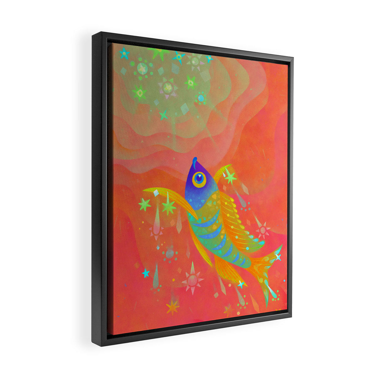 The sunshine Framed Canvas Print Gallery Image 2