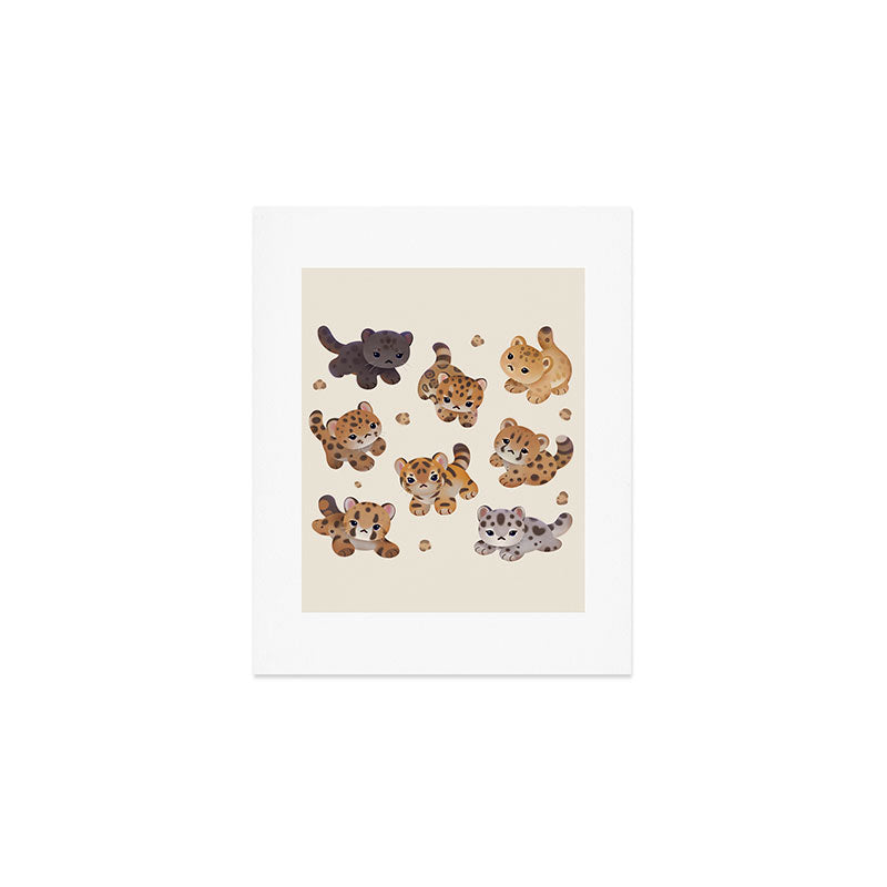 The year of big cat cubs Art Print Gallery Image 1