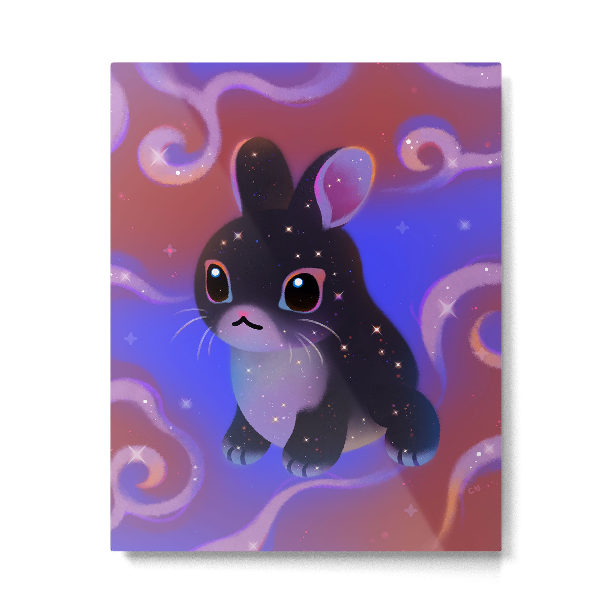 The year of black rabbit Metal Print Gallery Image 6