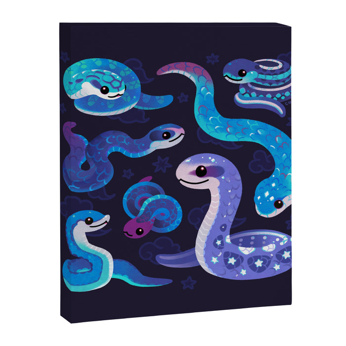 The Year of the Blue Snake Canvas Print Gallery Image 1