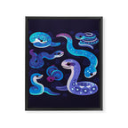 The Year of the Blue Snake Framed Canvas Print Gallery Image 8