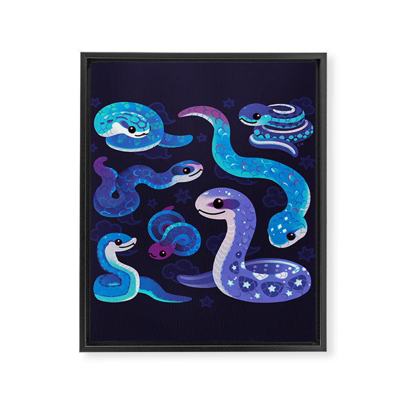 The Year of the Blue Snake Framed Canvas Print Gallery Image 8