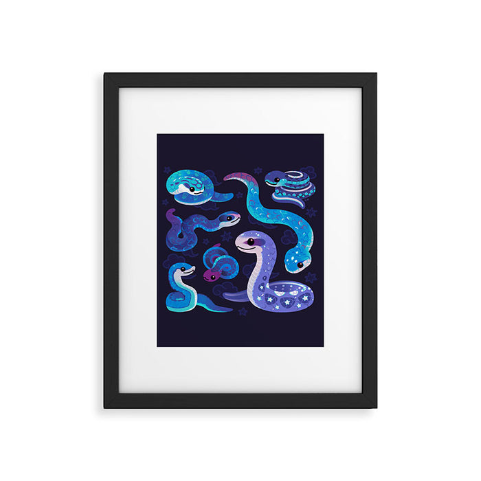 The Year of the Blue Snake Framed Art Print Gallery Image 1