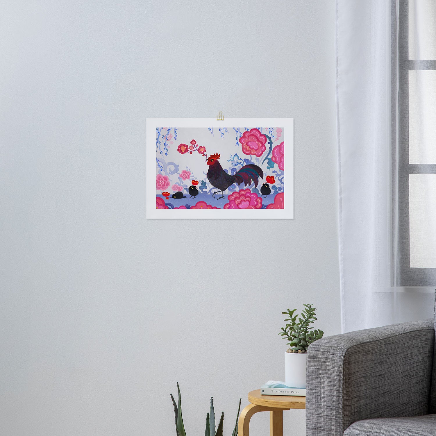 The Year of the Rooster Art Print Gallery Image 3