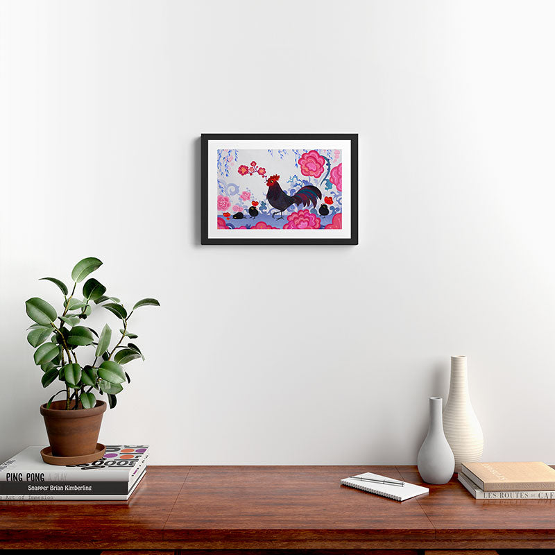 The Year of the Rooster Framed Art Print Gallery Image 2