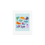 Tokay gecko - bright Art Print Gallery Image 1