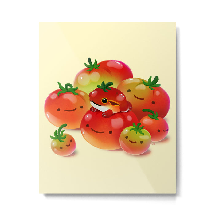 Tomato frog Metal Print Gallery Image 1