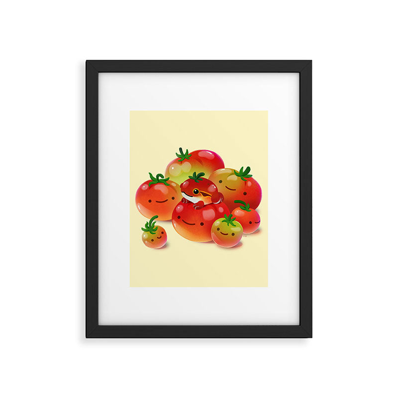 Tomato frog Framed Art Print Gallery Image 6