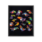 Toucan Framed Canvas Print Gallery Image 6