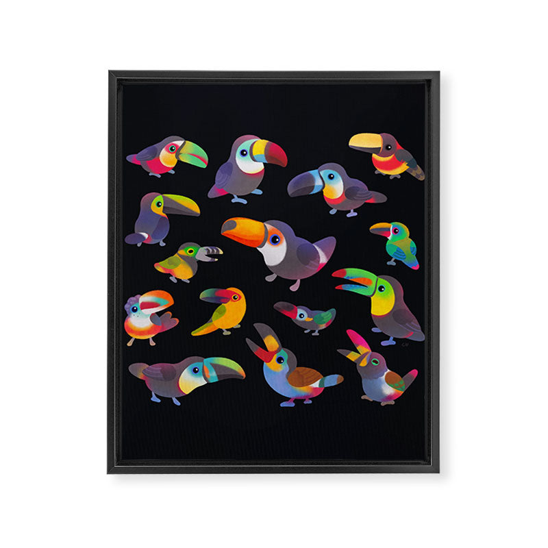 Toucan Framed Canvas Print Gallery Image 6