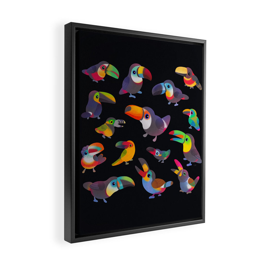 Toucan Framed Canvas Print Gallery Image 2
