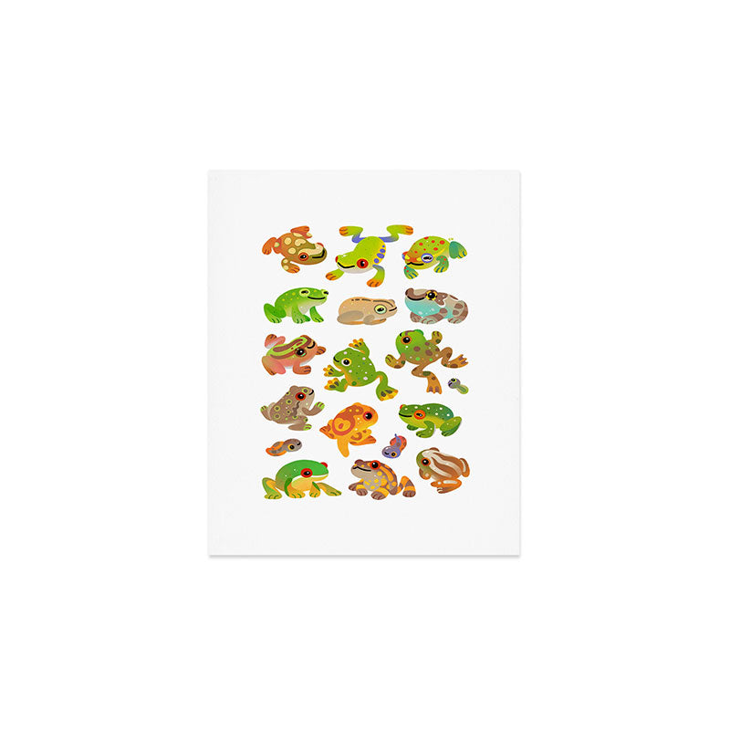 Tree frog Art Print Gallery Image 1