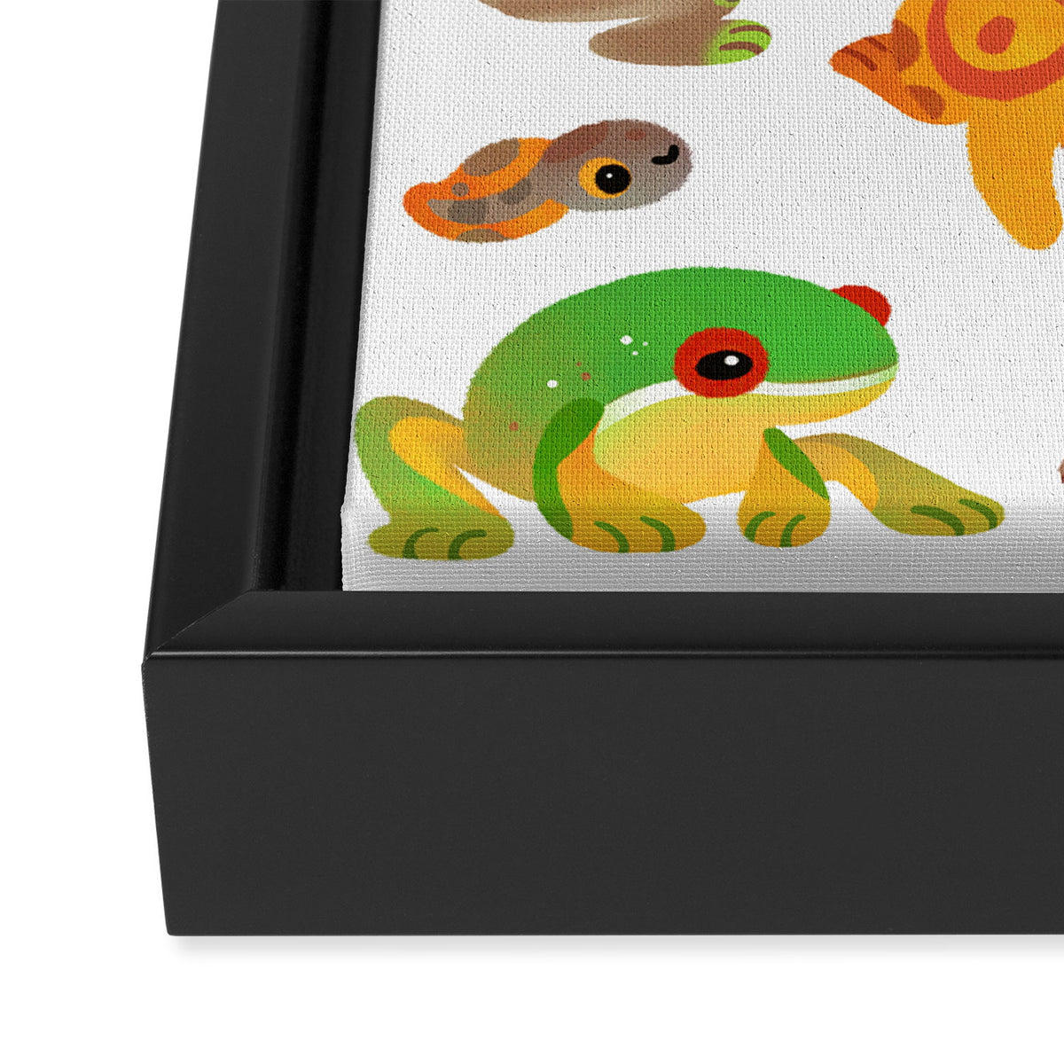 Tree frog Framed Canvas Print Gallery Image 3