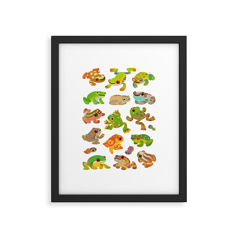 Tree frog Framed Art Print Gallery Image 5