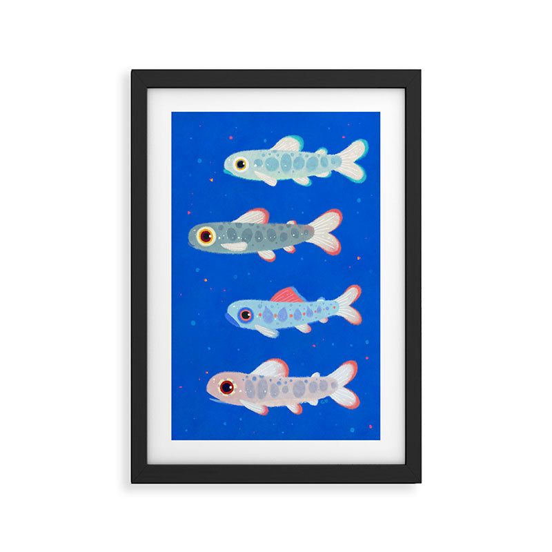 Trouts Framed Art Print Gallery Image 2