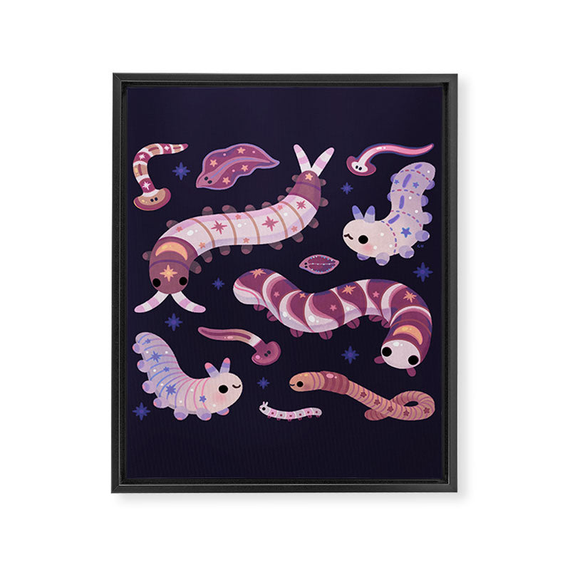 Twinkle twinkle long bugs Framed Canvas Print Gallery Image 8