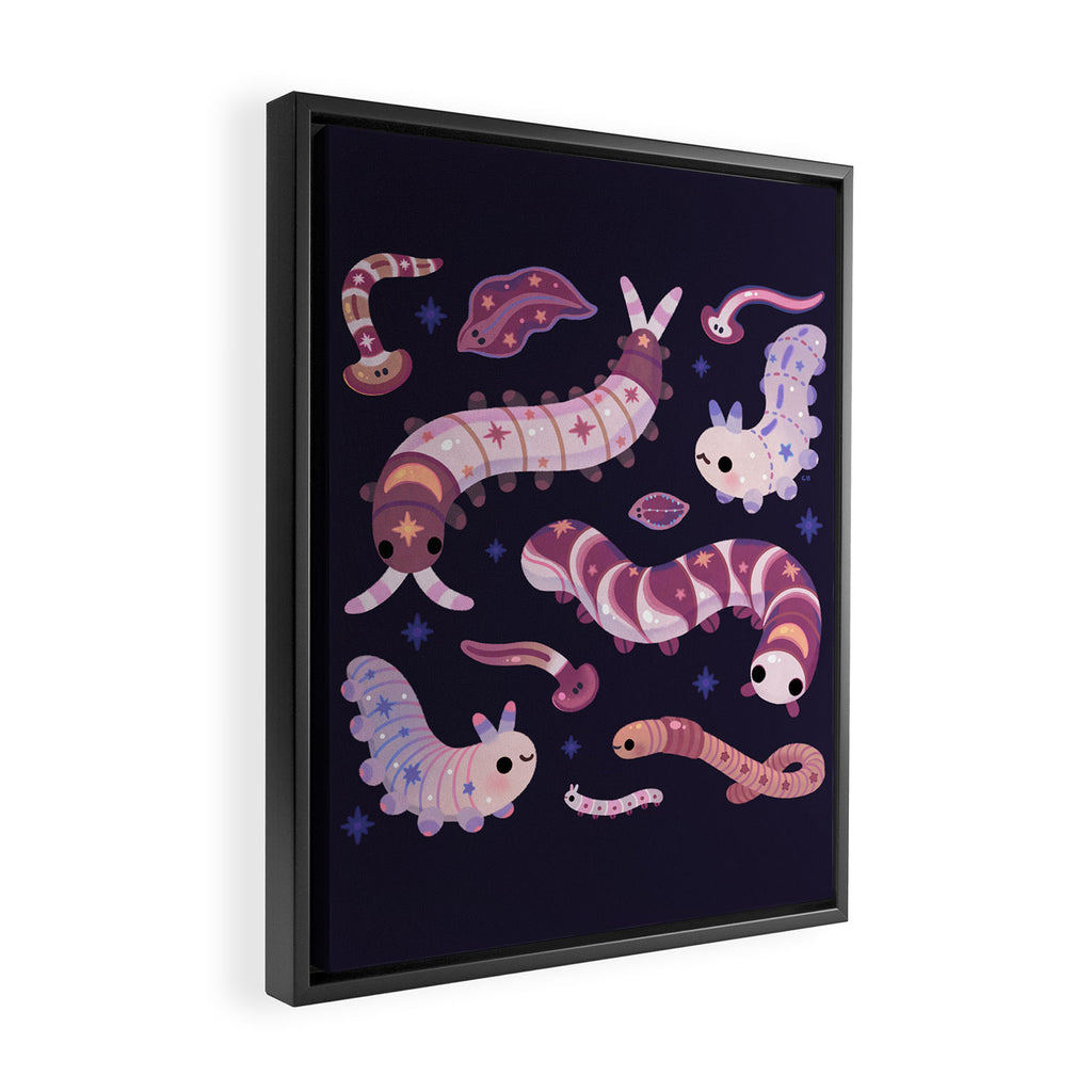 Twinkle twinkle long bugs Framed Canvas Print Gallery Image 2
