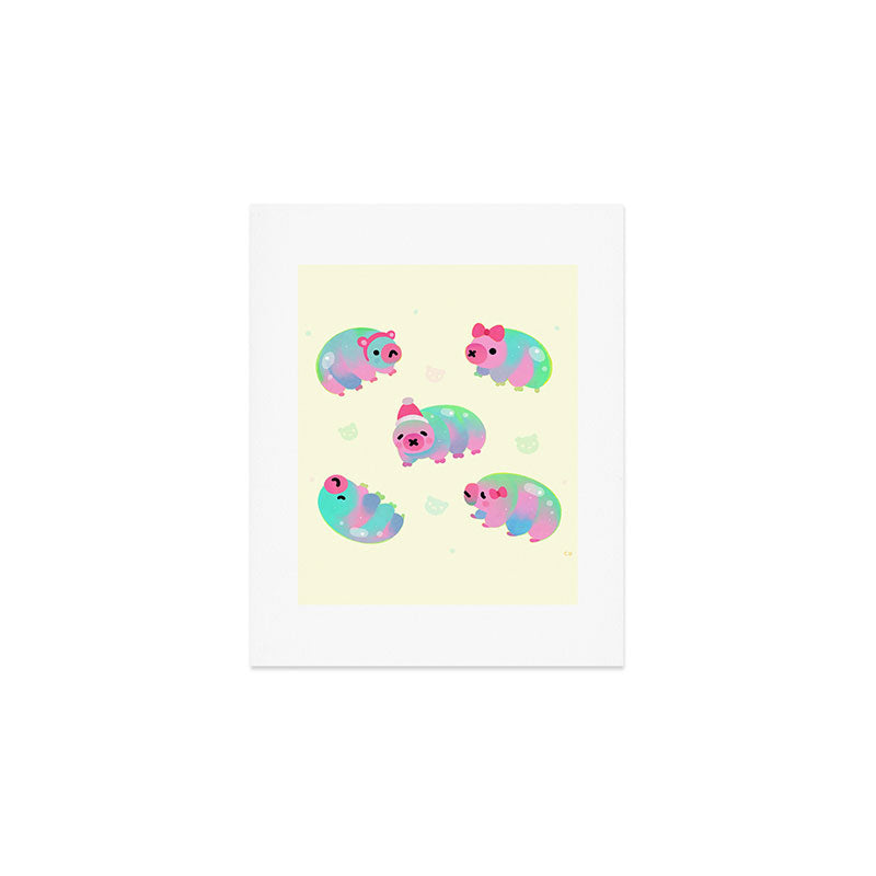 Water Bear(Tardigrades) Art Print Gallery Image 1