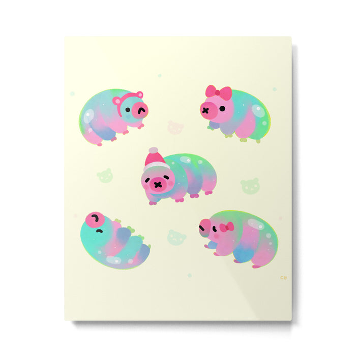 Water Bear(Tardigrades) Metal Print Gallery Image 1