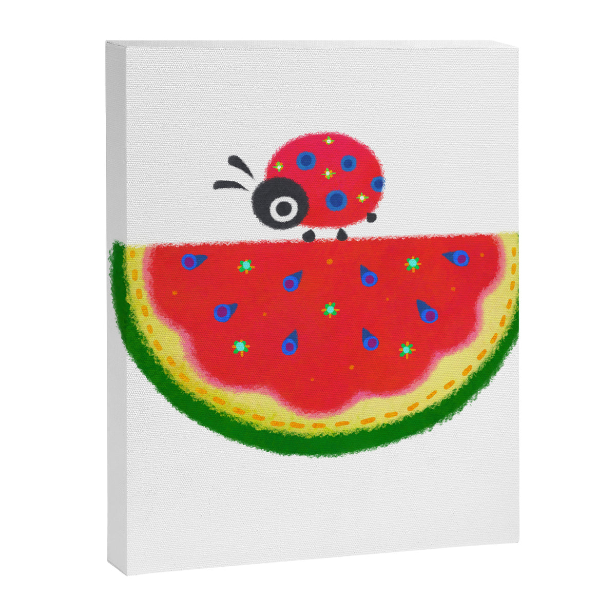 Watermelon&ladybug Canvas Print Gallery Image 8