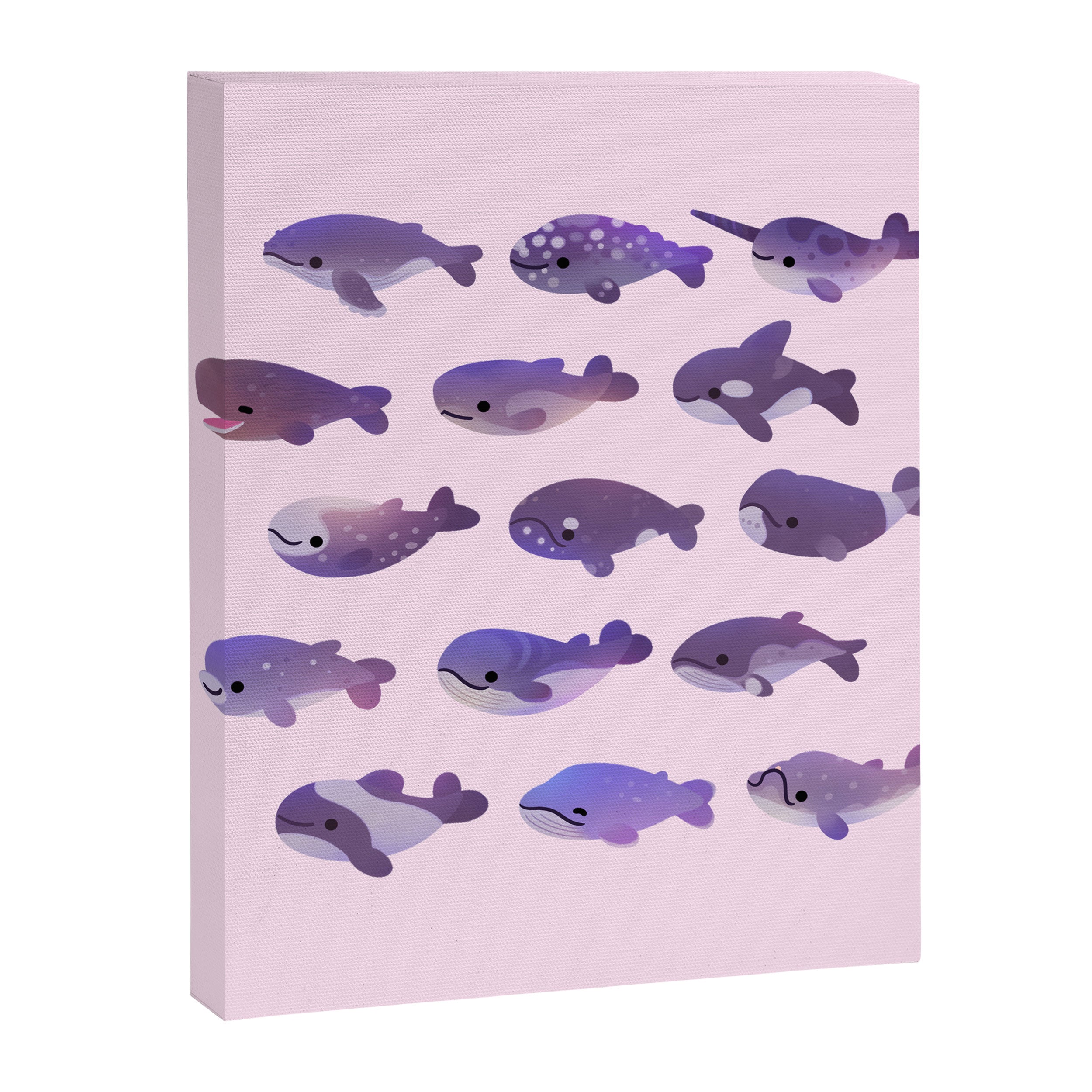 Whale Day - bright Canvas Print Gallery Image 8