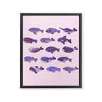 Whale Day - bright Framed Canvas Print Gallery Image 8