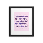 Whale Day - bright Framed Art Print Gallery Image 6