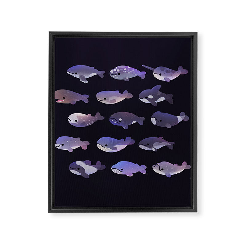 Whale Day Framed Canvas Print Gallery Image 8