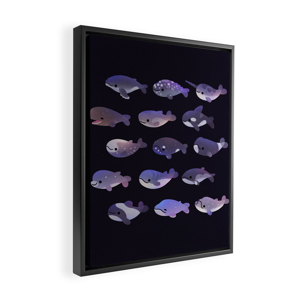 Whale Day Framed Canvas Print Gallery Image 2