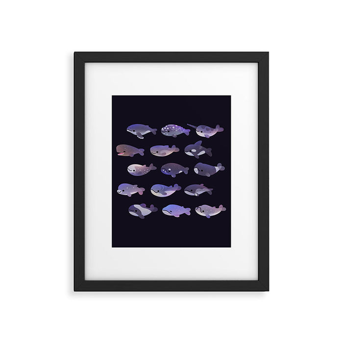 Whale Day Framed Art Print Gallery Image 1