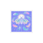 White plume moth Art Print Gallery Image 1